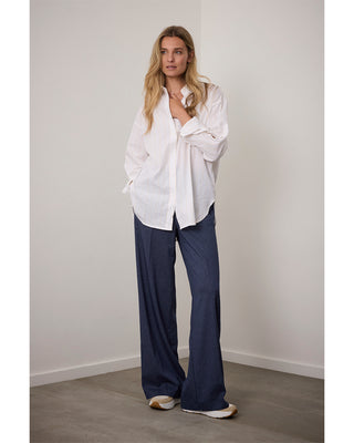 Nola pants shiney gessato Stone