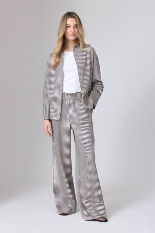 Jaclynn Pants Stripe Tencel