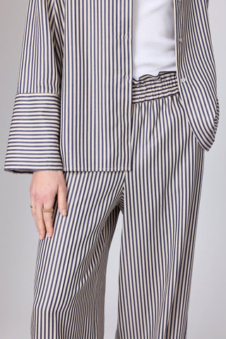 Maeve Blouse Stripe Tencel