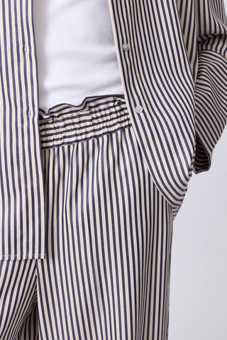 Jaclynn Pants Stripe Tencel