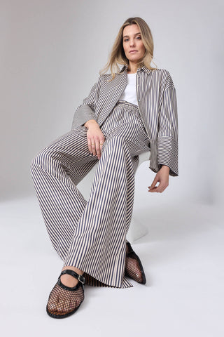 Jaclynn Pants Stripe Tencel