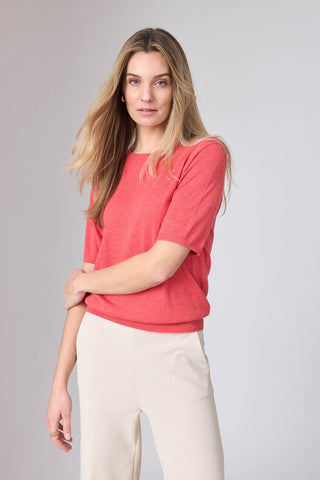 Feline Top Korte Mouw