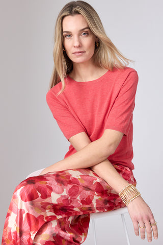 Nola pants Shine Rosa