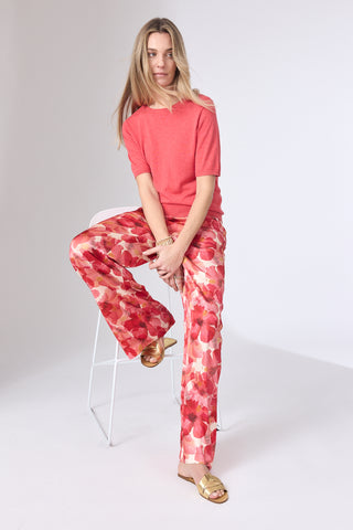 Nola pants Shine Rosa