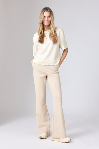 Boa Flare Pants Jaquard Lurex