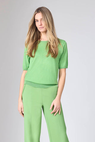 Feline Top Korte Mouw